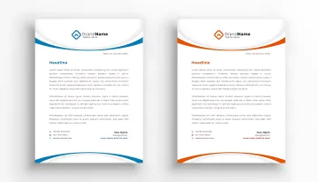 Letterhead | Real Estate Letterhead Templates