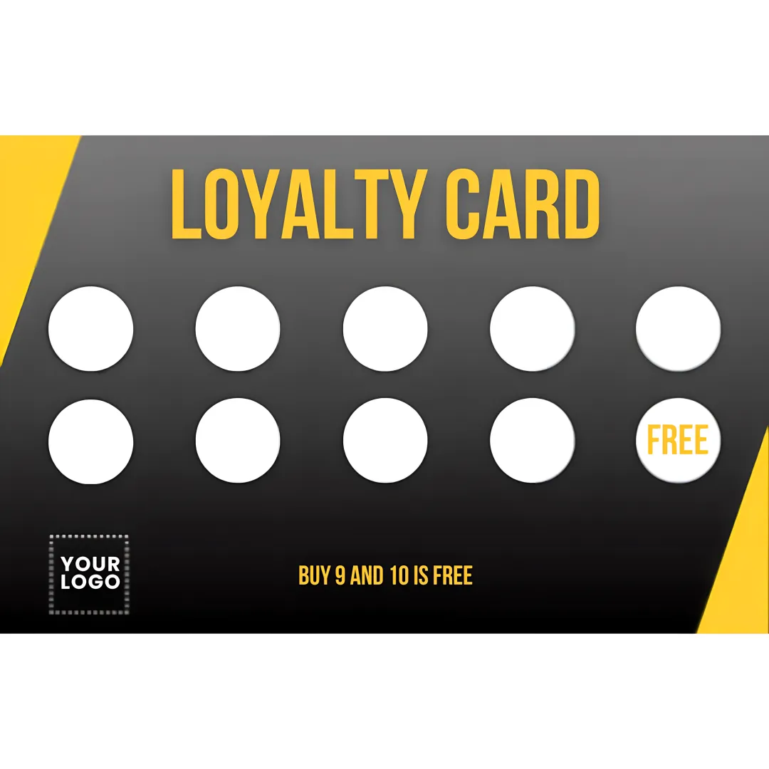 Custom Business Punch Cards & Loyalty Programs