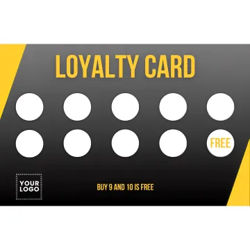 Custom Business Punch Cards & Loyalty Programs