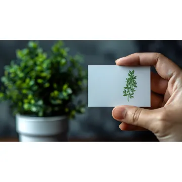 Plantable Business Cards — Seed Paper
