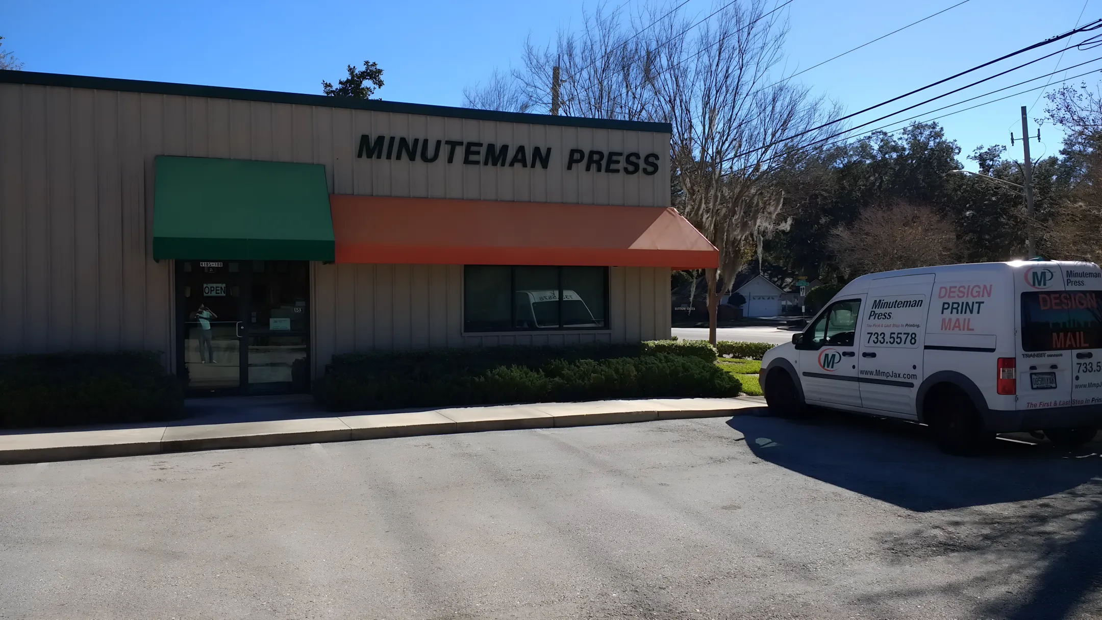 Retail and business storefront signage