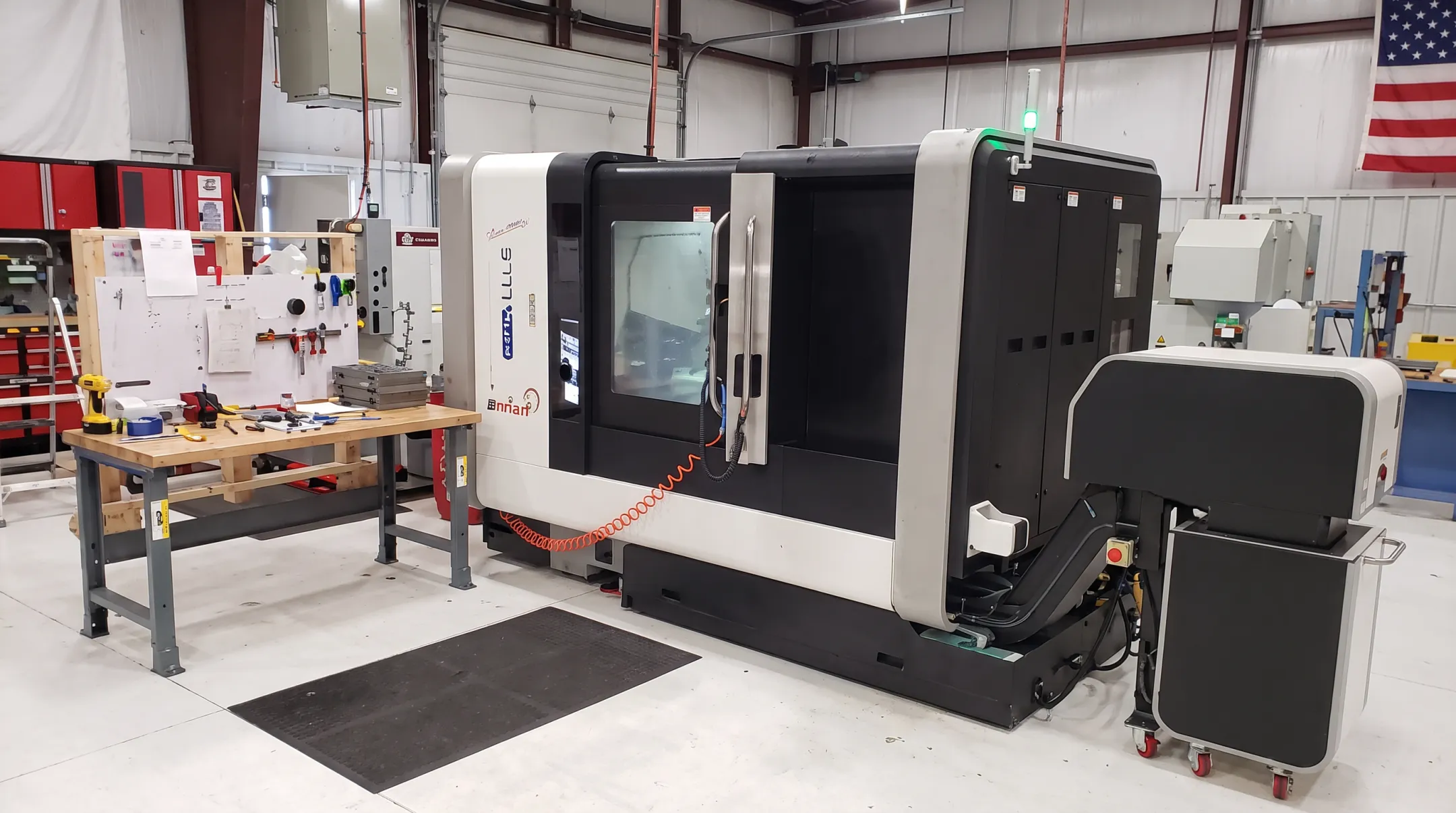 Orthopedic medical device manufacturing facility with CNC inspection equipment