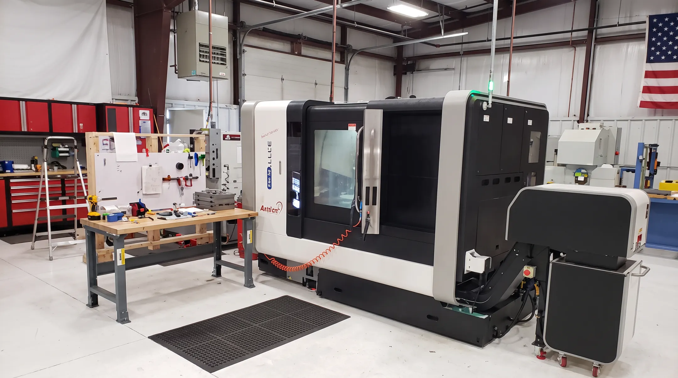 Company CNC machining equipment supporting prototype and production components