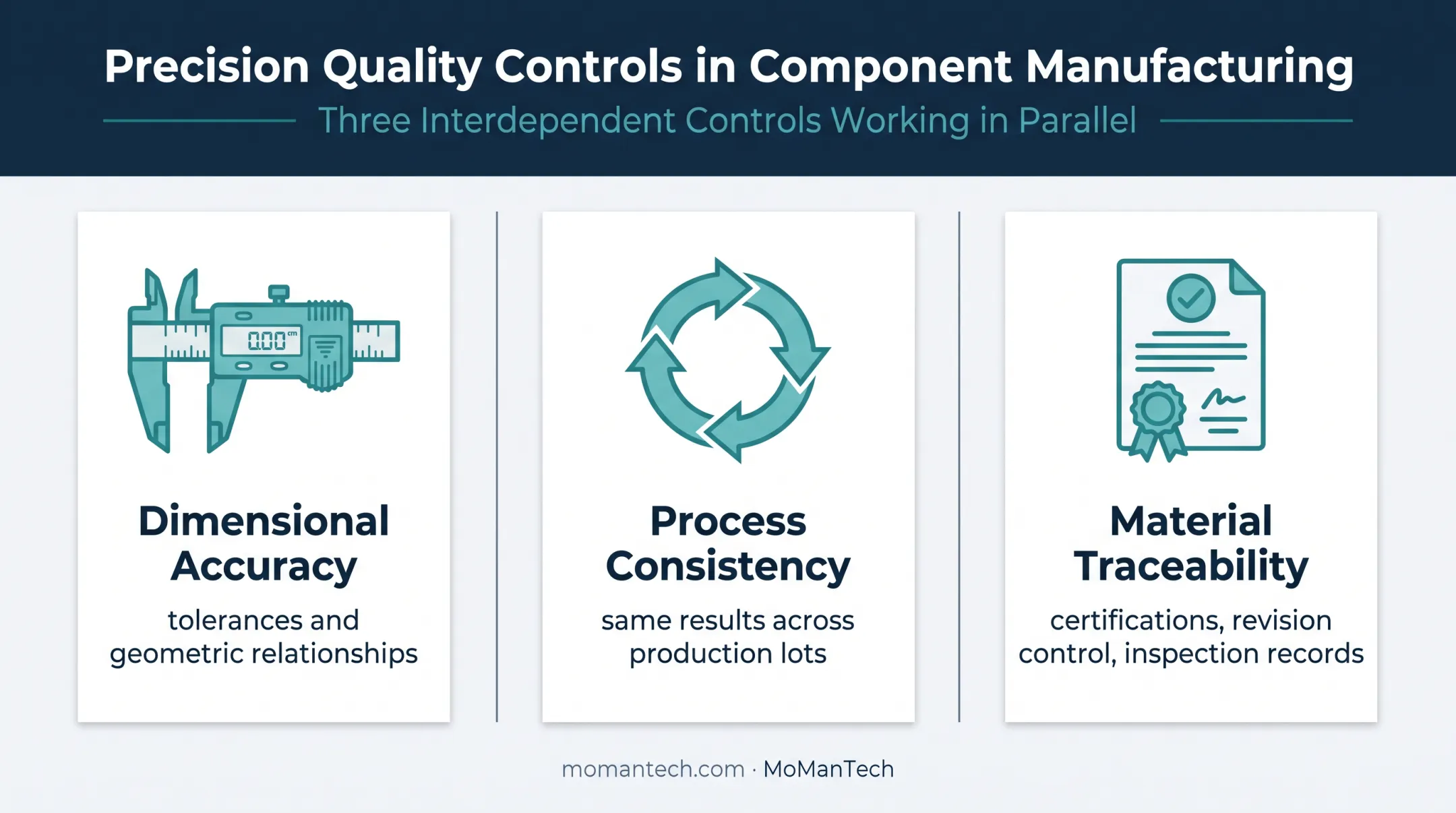 Three pillars of precision medical CNC machining quality control
