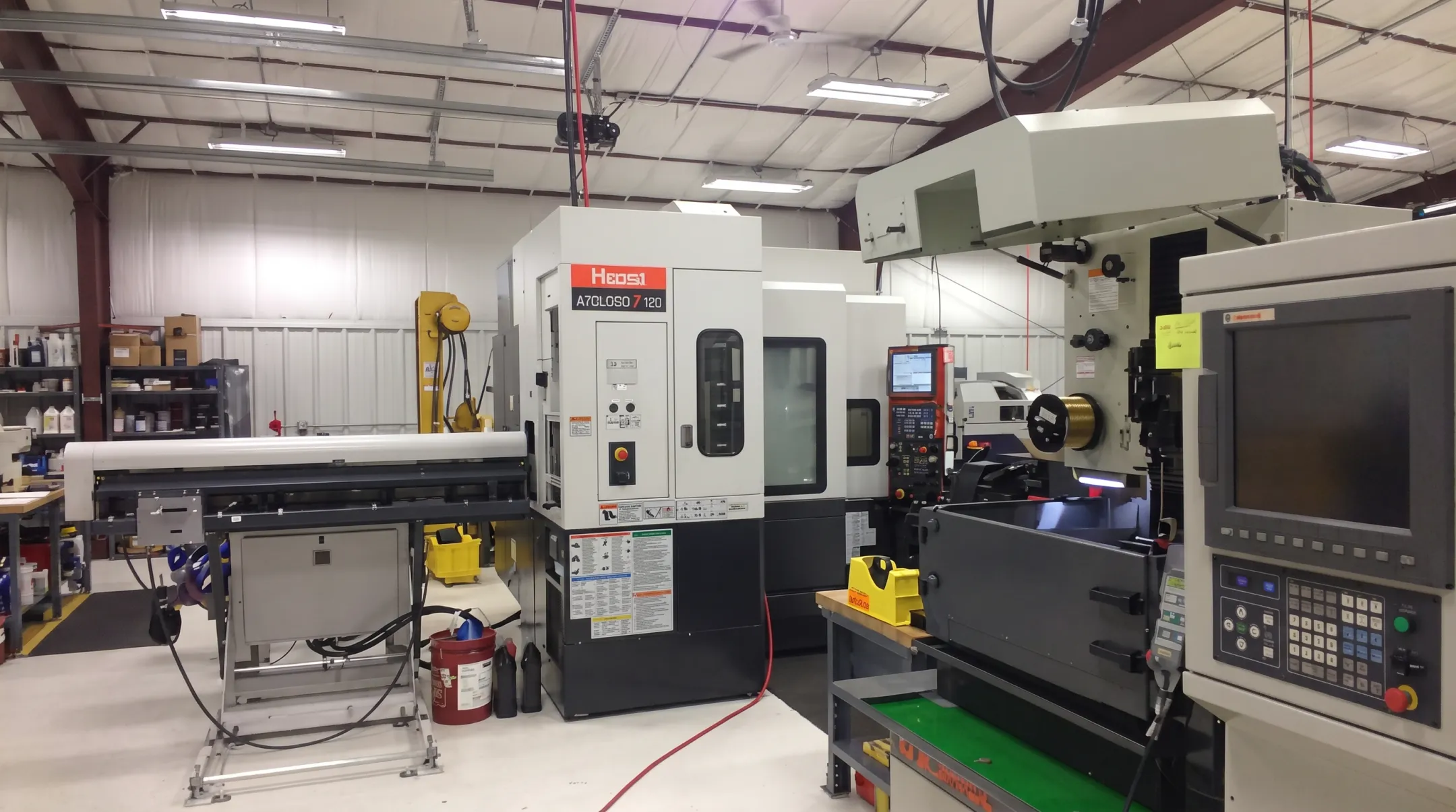 Orthopedic Swiss machining and inspection process inside company facility