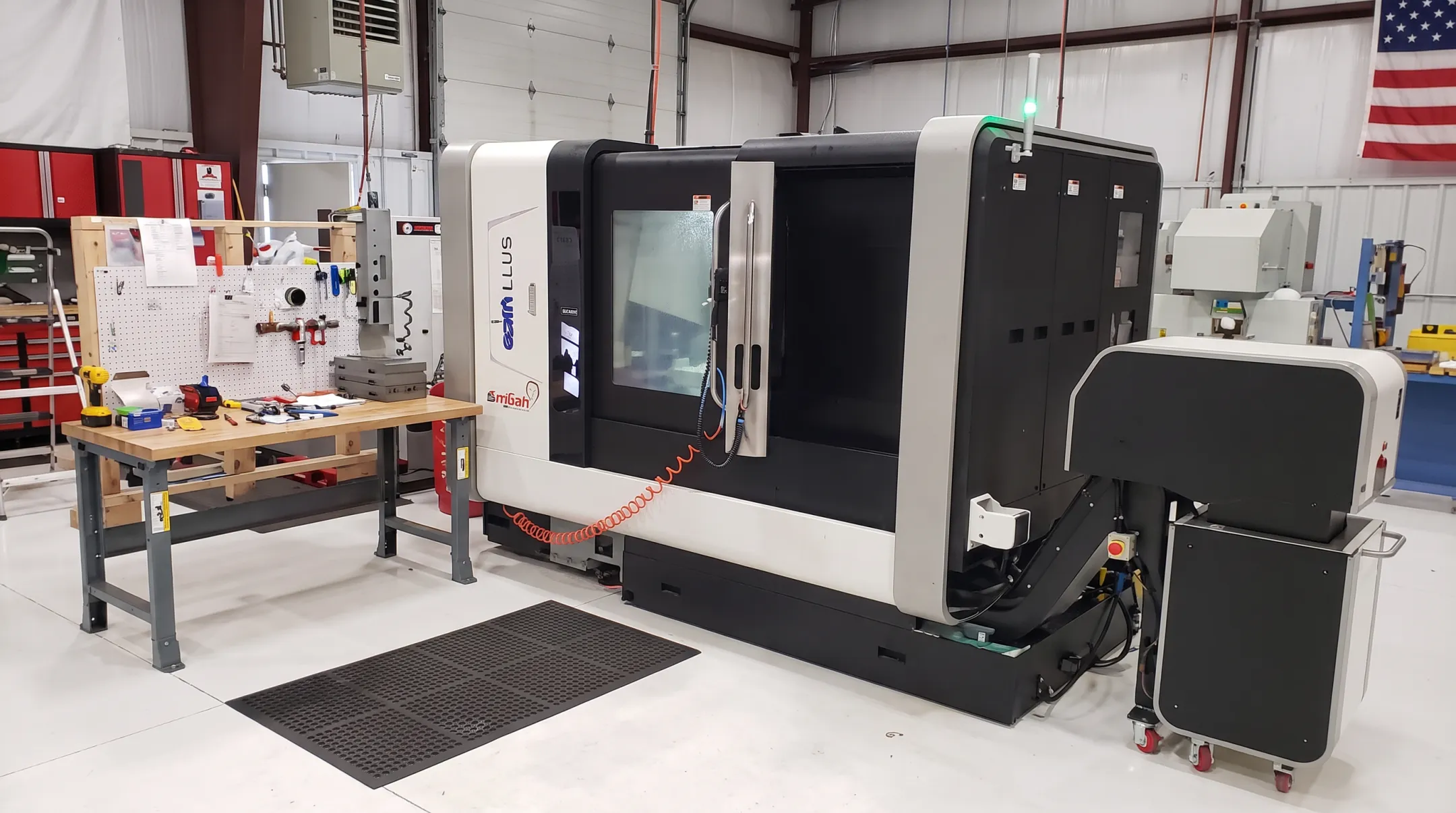 Orthopedic component manufacturing facility with CNC inspection equipment