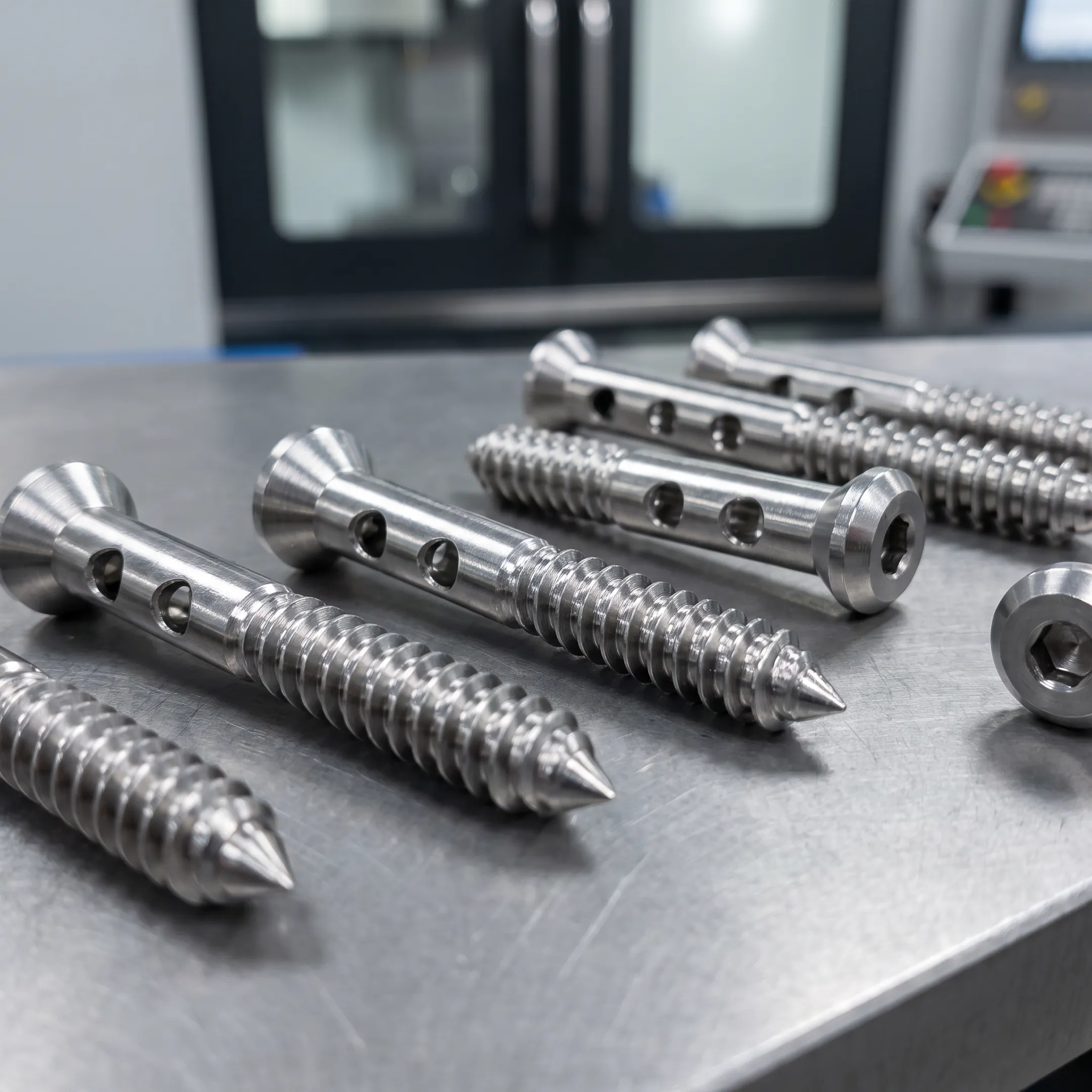 Fenestrated Screw Systems
