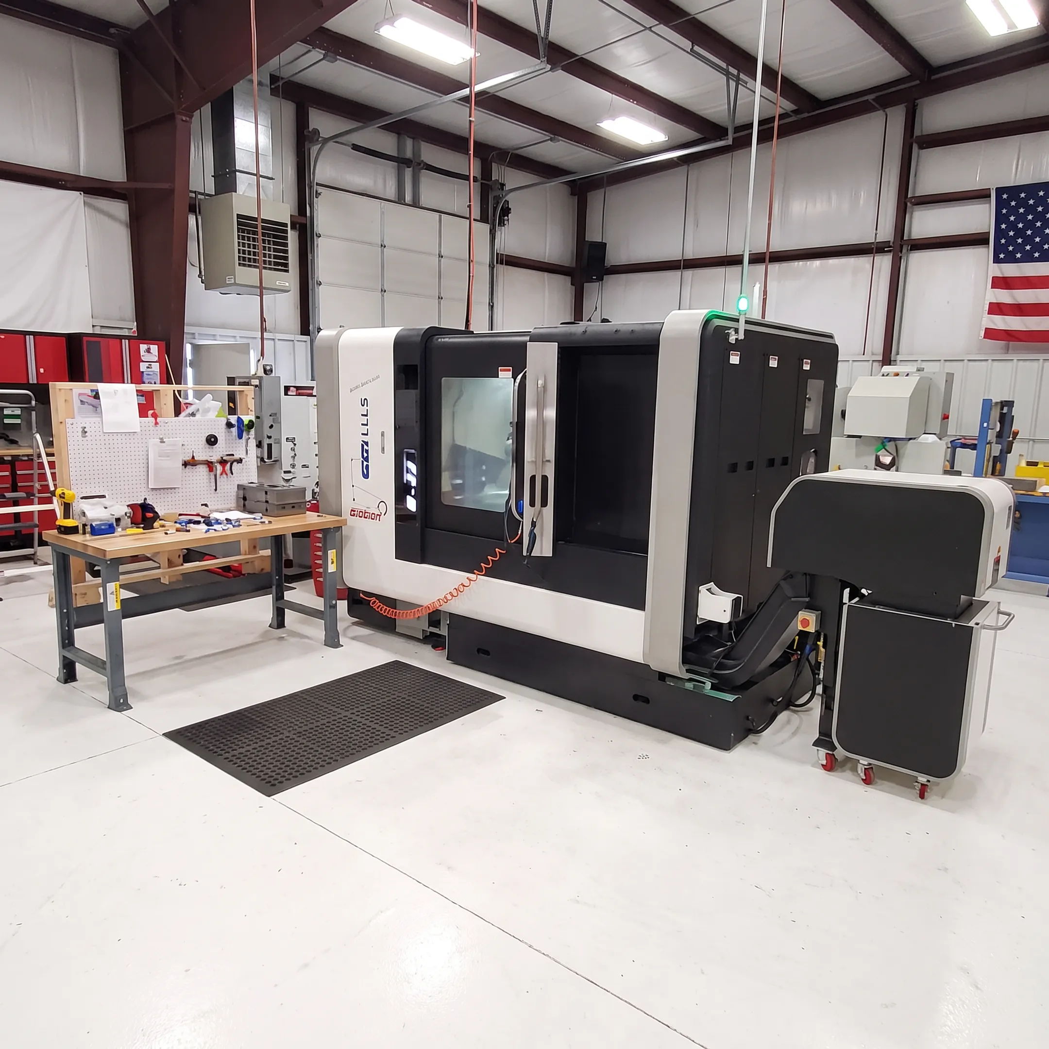 Precision machined clavicle hook plate components in a medical device manufacturing facility