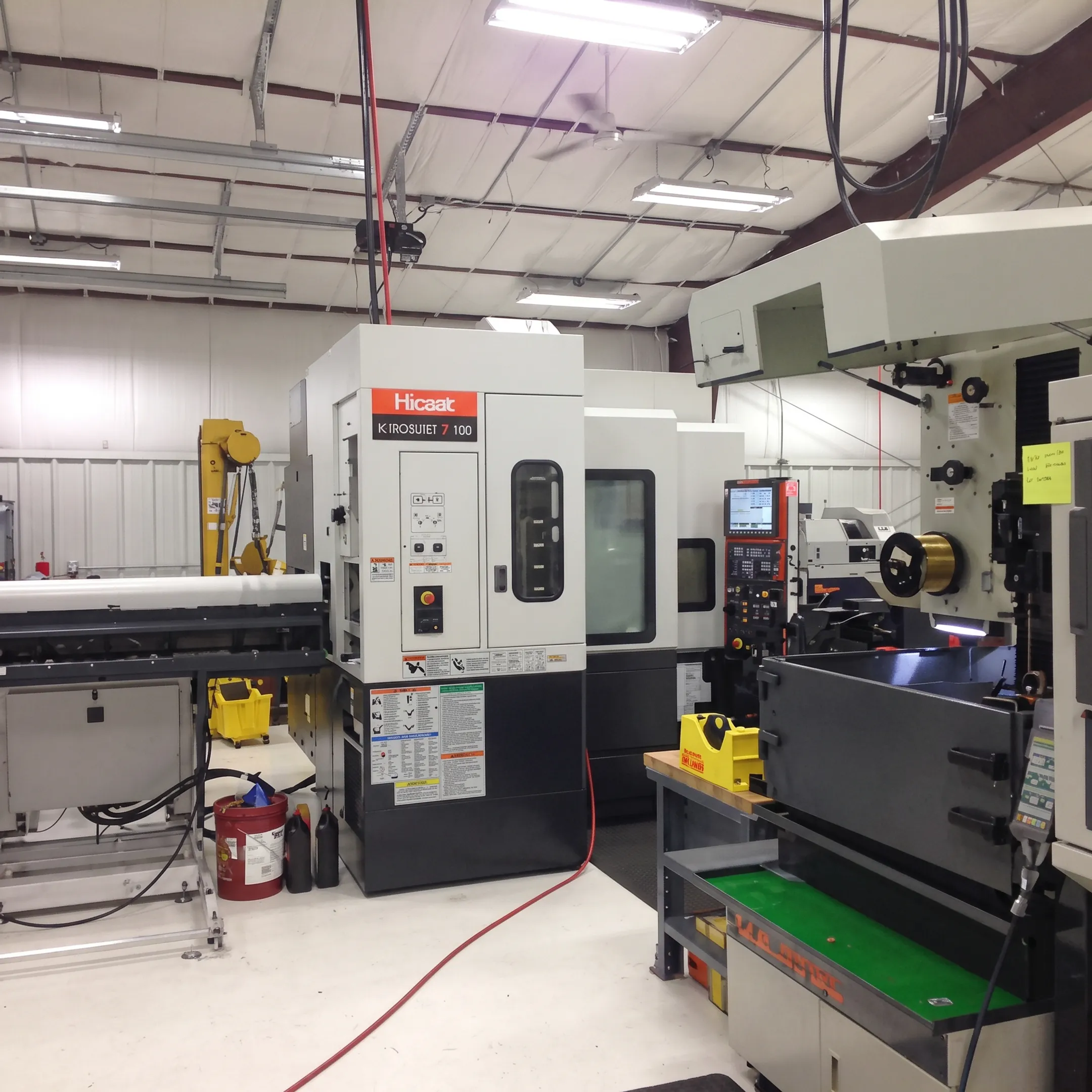 Precision CNC machine producing a complex orthopedic medical-device component