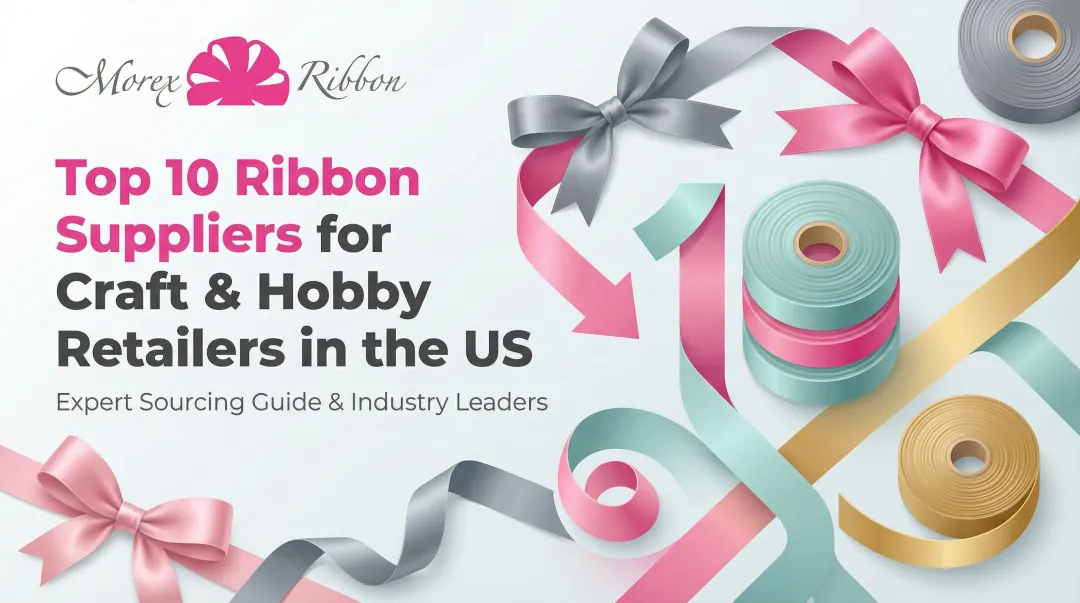 Top 10 Ribbon Suppliers for Craft & Hobby Retailers in the US