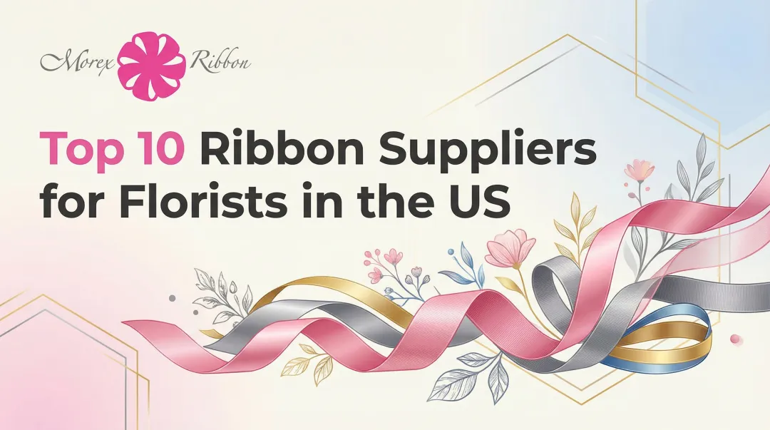 Top 10 Ribbon Suppliers for Florists in the US