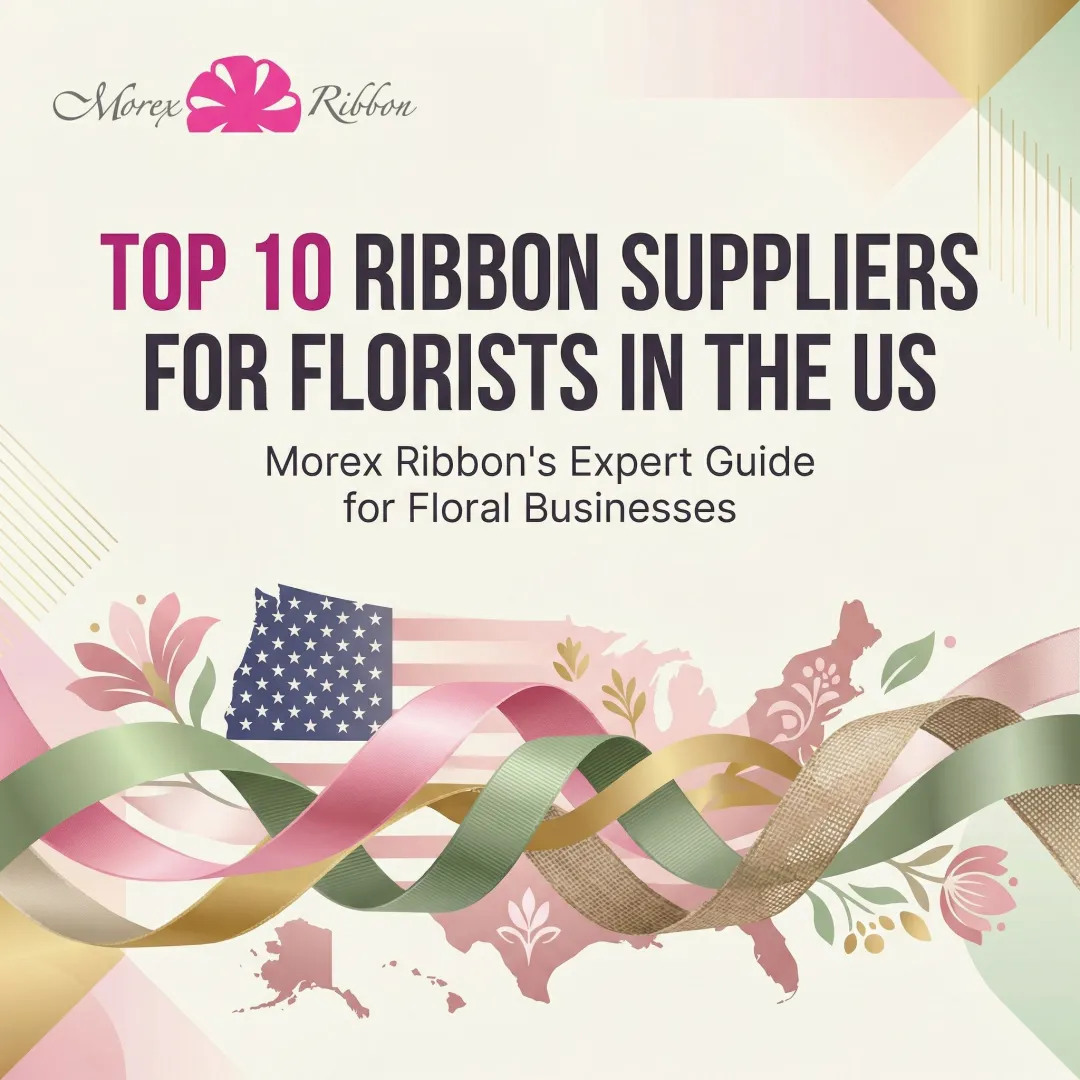 Top 10 Ribbon Suppliers for Florists in the US
