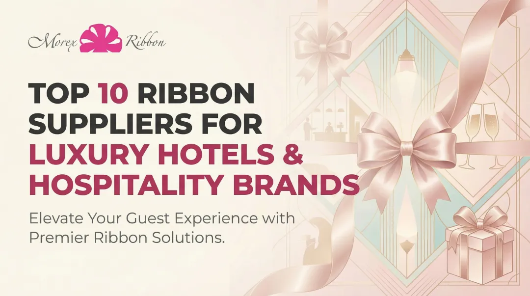 Top 10 Ribbon Suppliers for Luxury Hotels & Hospitality Brands