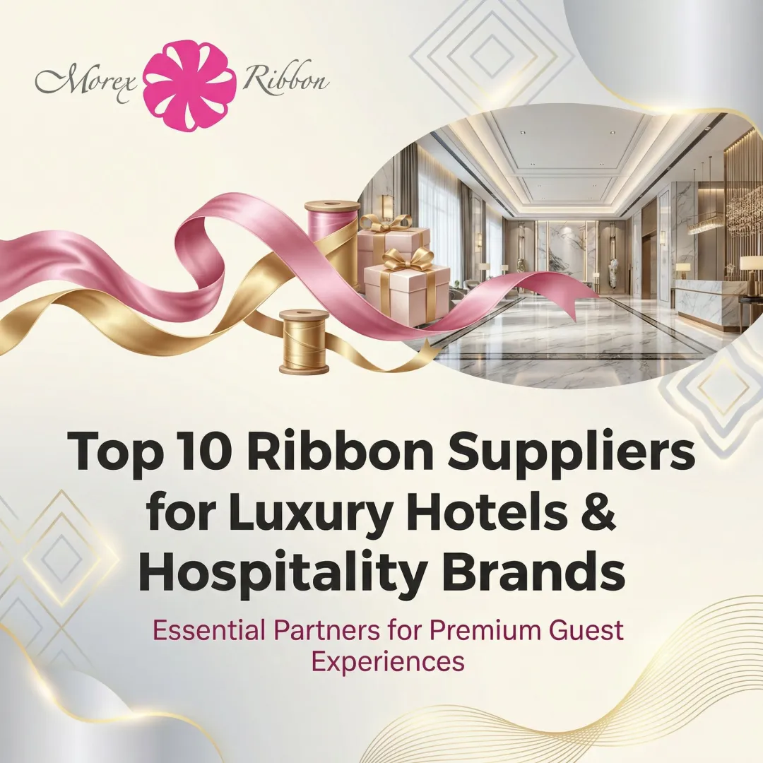 Top 10 Ribbon Suppliers for Luxury Hotels & Hospitality Brands