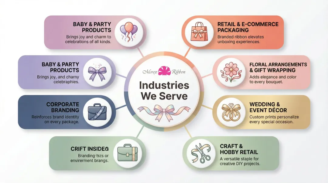 Six key industries using printed ribbons from retail to corporate branding