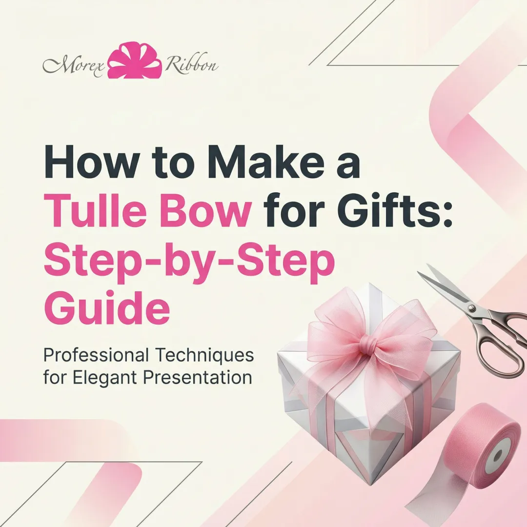 How to Make a Tulle Bow for Gifts: Step-by-Step Guide
