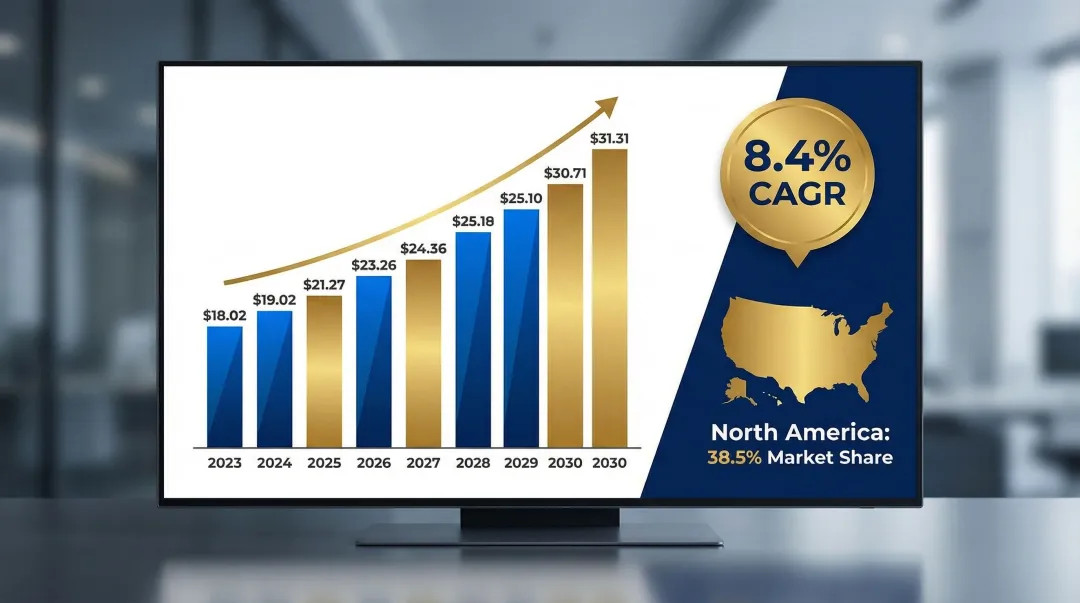US wired ribbon market size growth forecast 2023 to 2030 statistics infographic