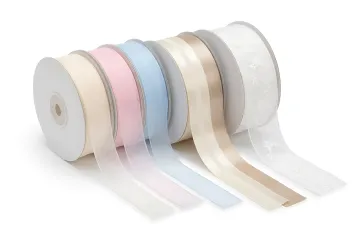 Sheer Ribbons — Satin Stripe & Wired Options