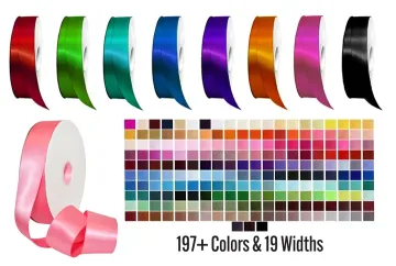 Single Face Satin Ribbon 1-1/2" — 100 Yards