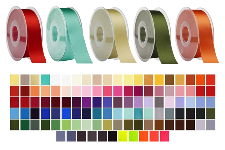 Satin Ribbon | Swiss Satin Ribbon — Premium Luxury Grade