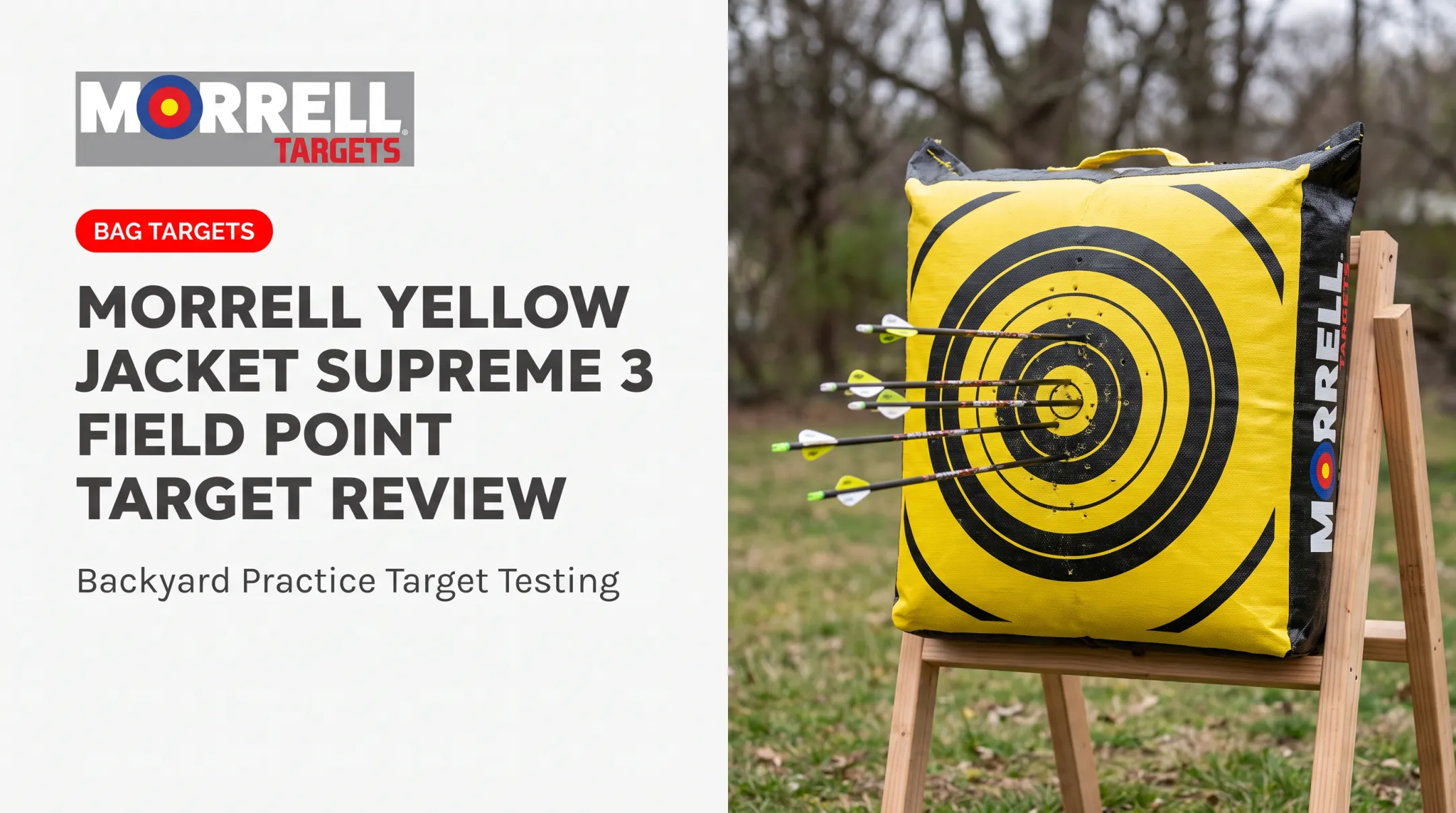 Morrell Yellow Jacket Supreme 3 Field Point Target Review