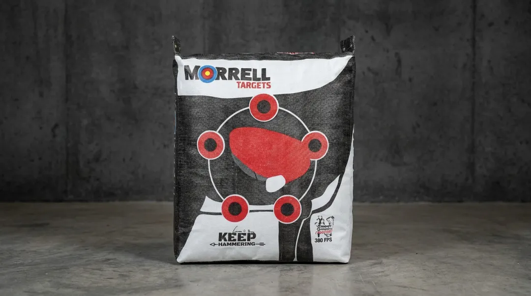 Commercial NASP-rated school archery target with layered internal frame construction