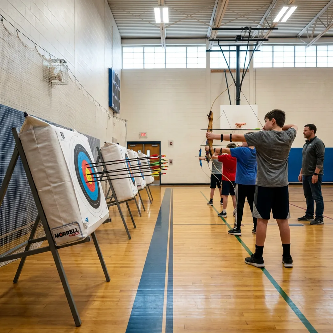 School archery program NASP training