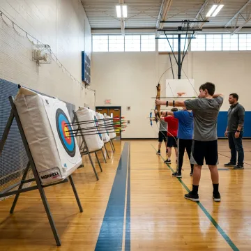 School archery program NASP training