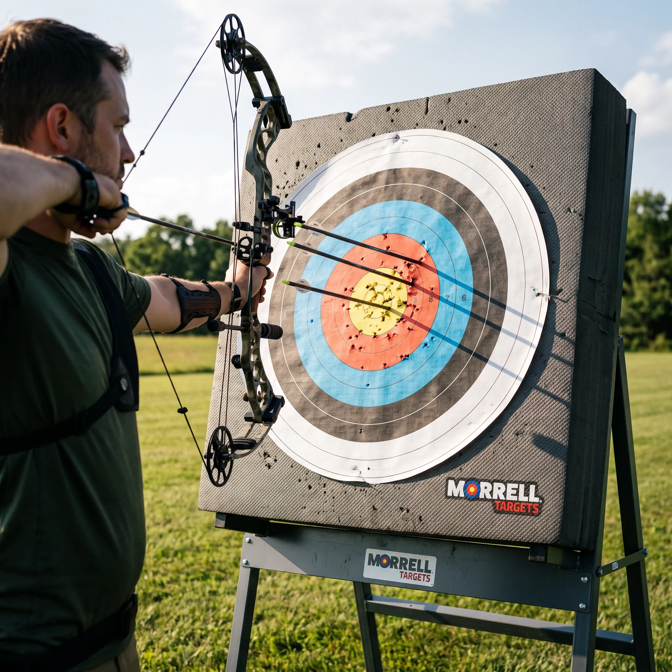 Competitive tournament foam target