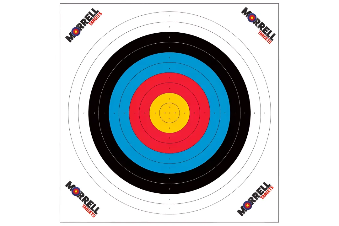 80cm Archery Target Paper Face (OFFICIAL NASP SCORING PAPER) (100 pack)