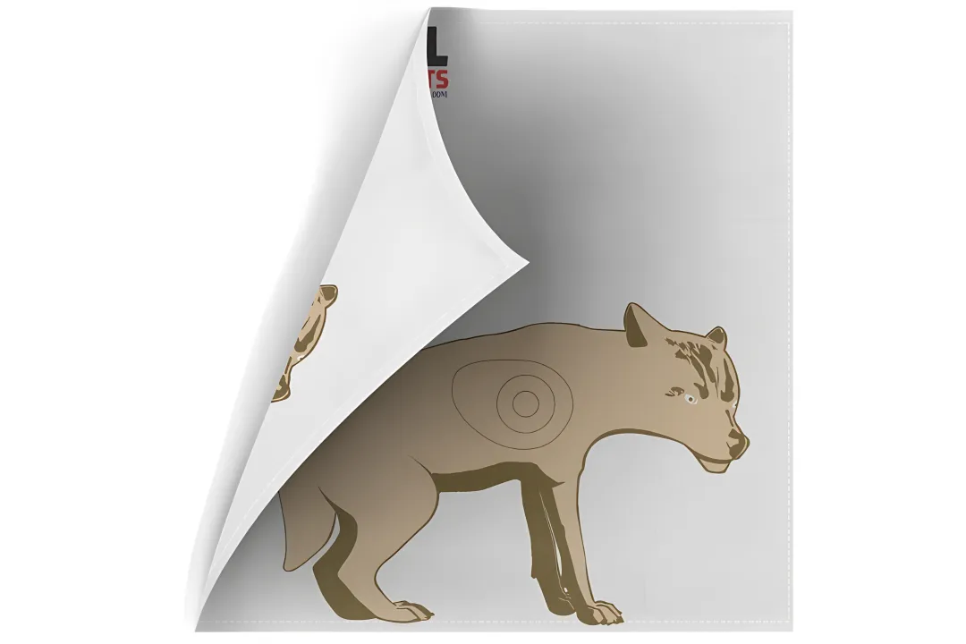 Two Sided Polypropylene Target Face - Coyote