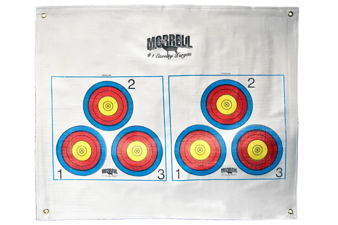 3 Spot Polypropylene Archery Target Face