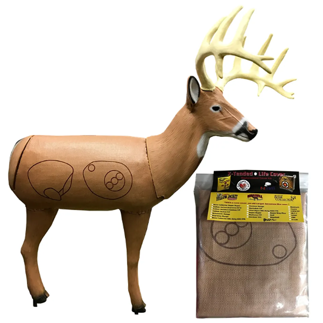 Morrell Transformer Buck 3D Target outdoors