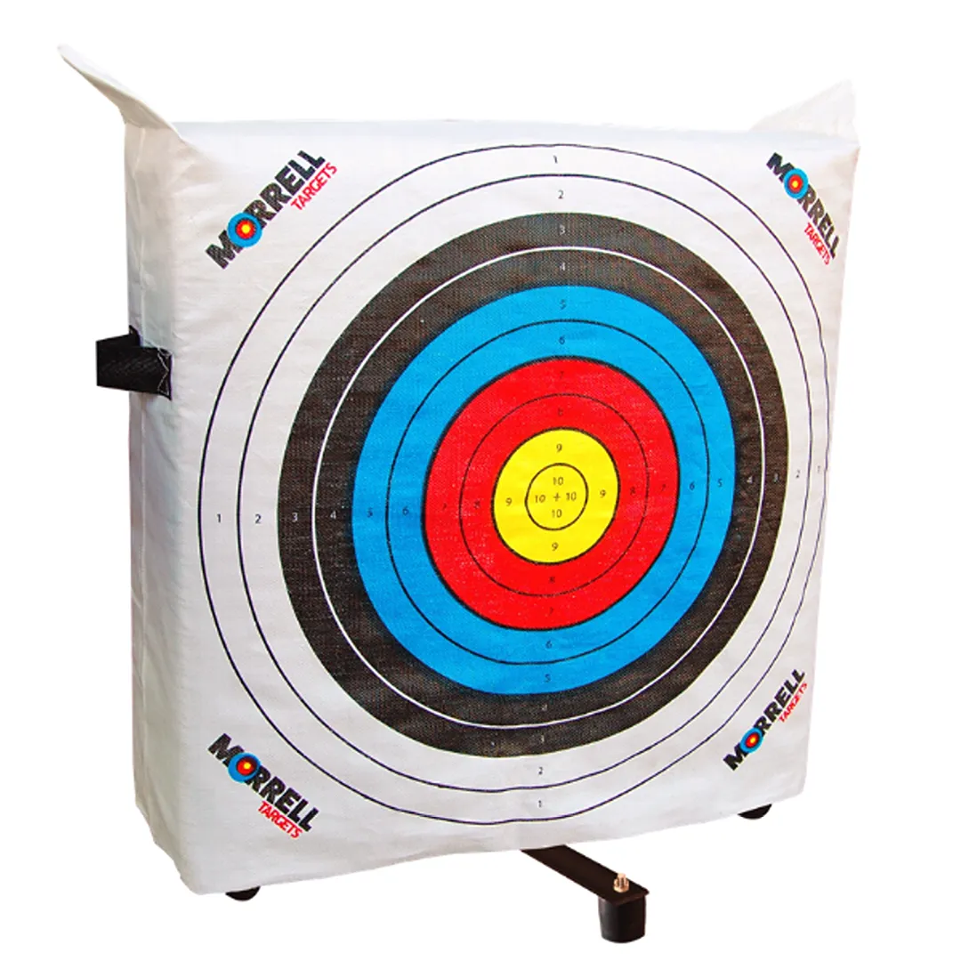 Durable archery target on outdoor range