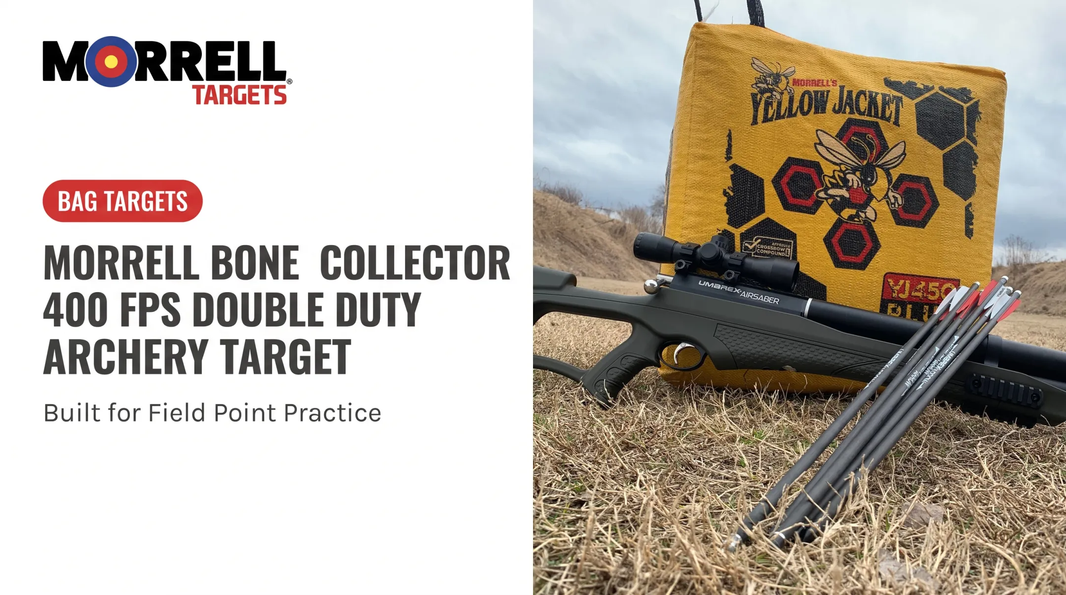 Morrell Bone Collector 400 FPS Double Duty Archery Target