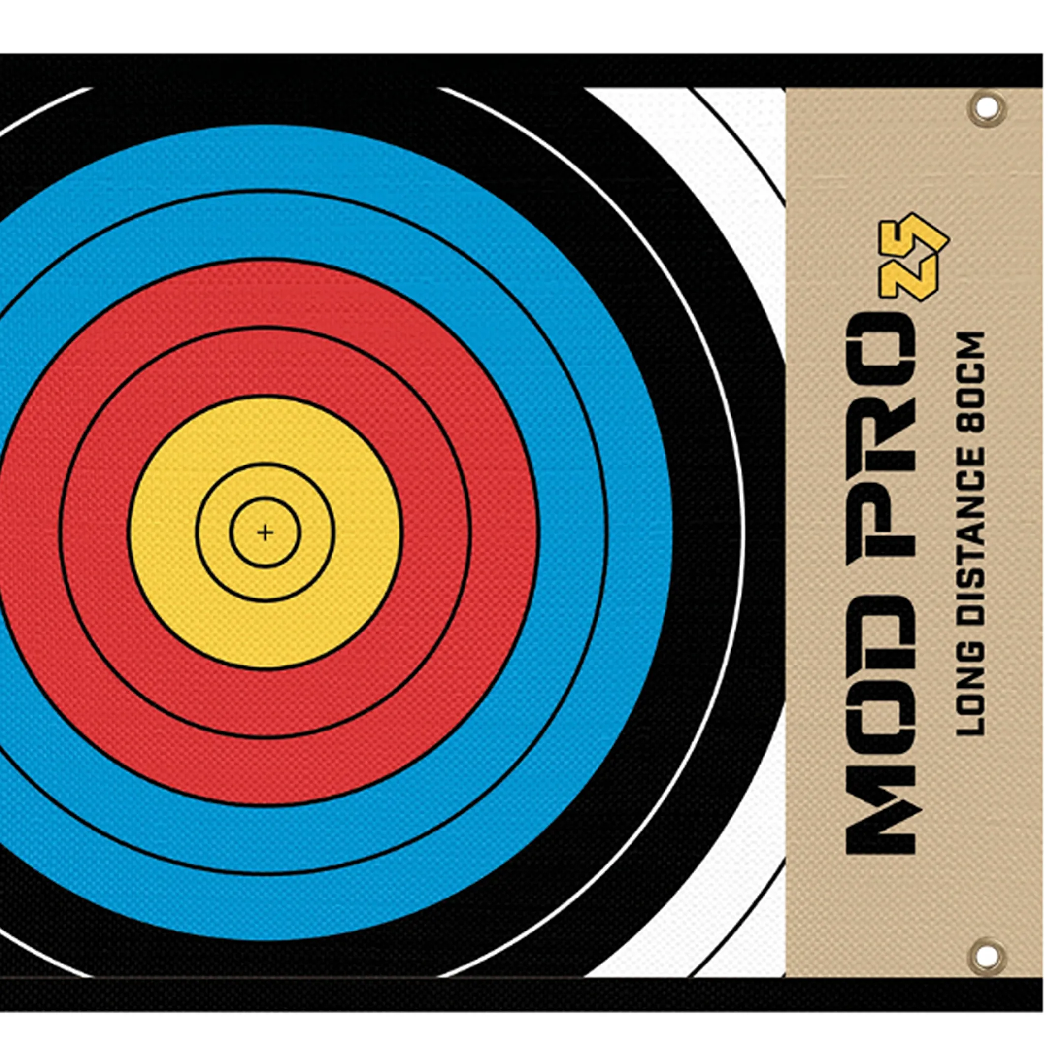 Retailer reviewing archery target inventory