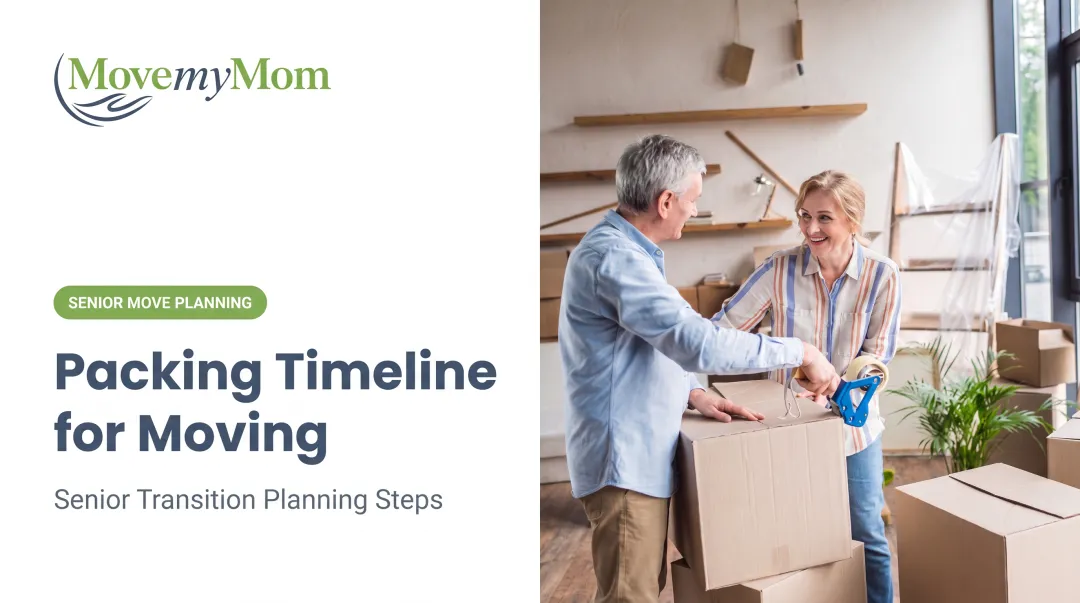 Packing Timeline for Moving
