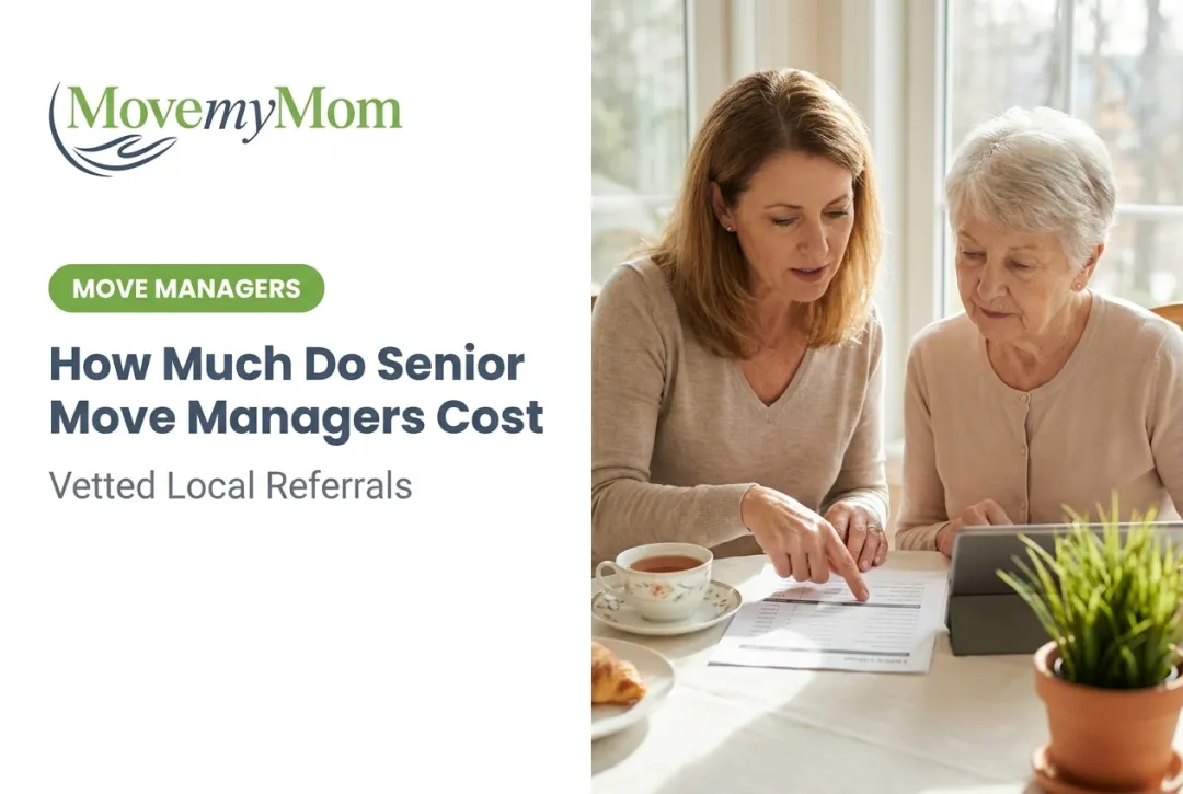 How Much Do Senior Move Managers Cost