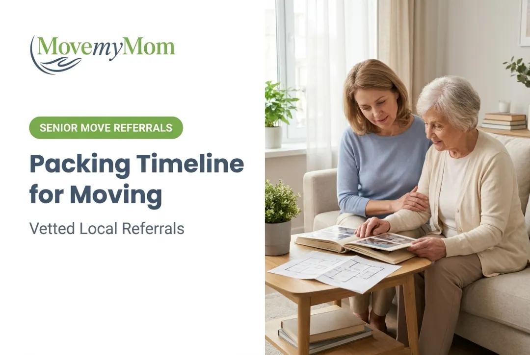 Packing Timeline for Moving