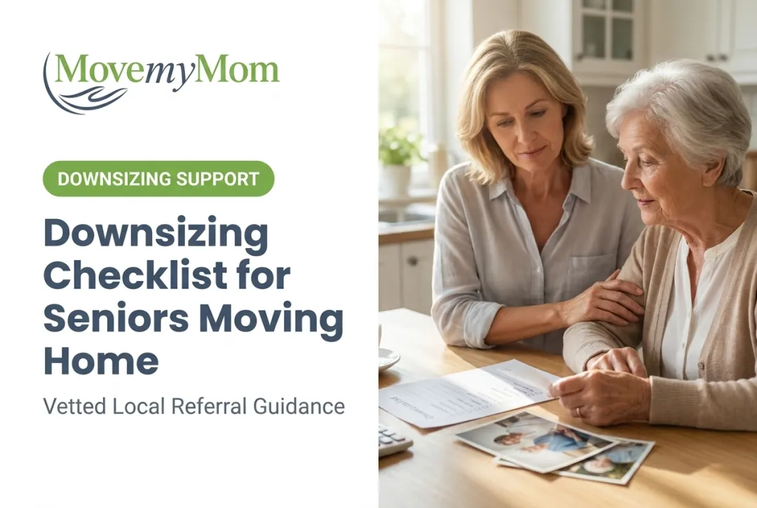 Downsizing Checklist for Seniors Moving Home