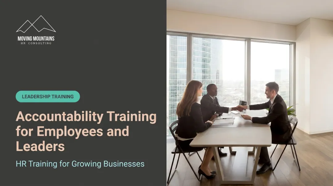 Accountability Training for Employees and Leaders