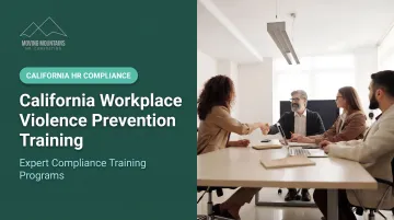 California Workplace Violence Prevention Training