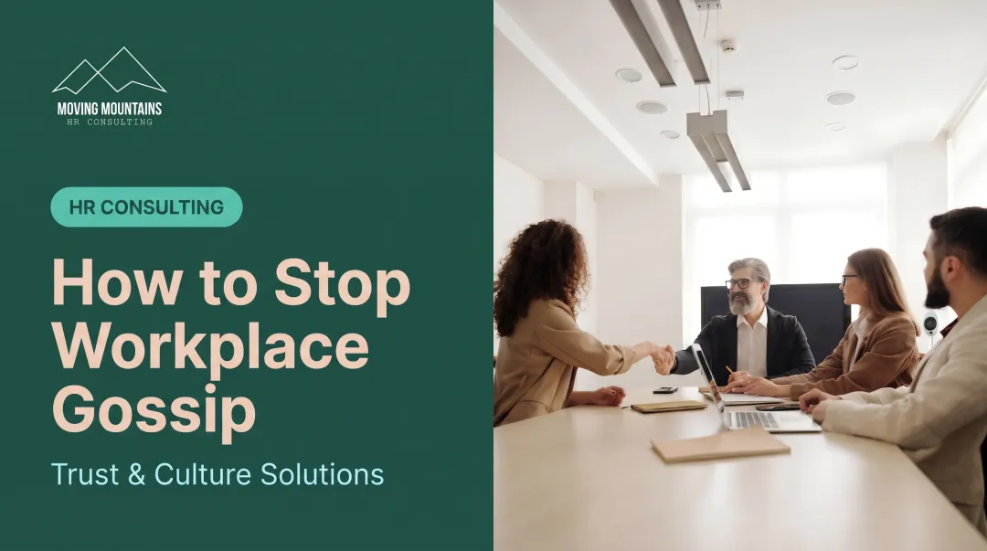 How to Stop Workplace Gossip