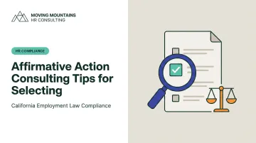 Affirmative Action Consulting Tips for Selecting