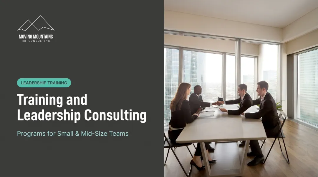 Training and Leadership Consulting