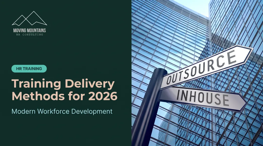 Training Delivery Methods for 2026