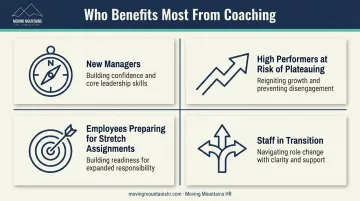 Four employee groups who benefit most from talent development coaching