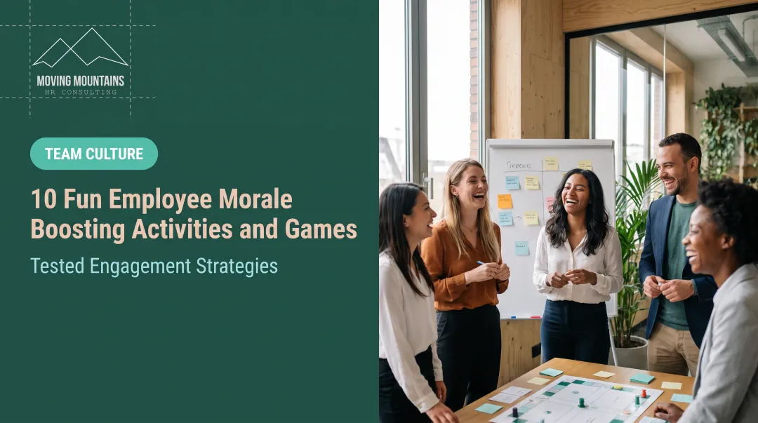 10 Fun Employee Morale Boosting Activities and Games