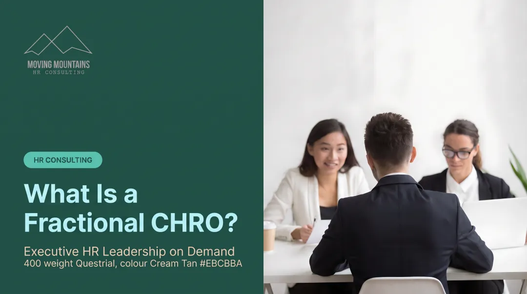 What Is a Fractional CHRO?