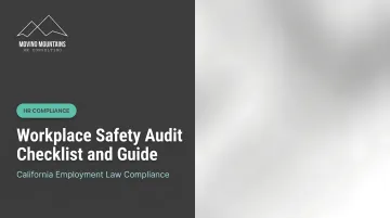 Workplace Safety Audit Checklist and Guide
